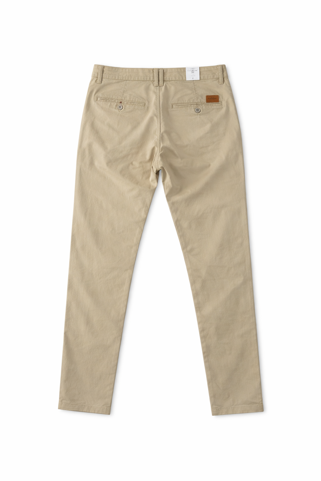 Men’s Beige Slim Fit Cotton Chinos | Stylish Casual Pants